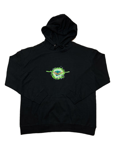 Pirate Hunter Embroidered Hoodie
