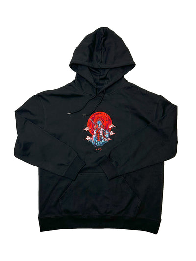 The Ghost of Uchiha Embroidered Hoodie